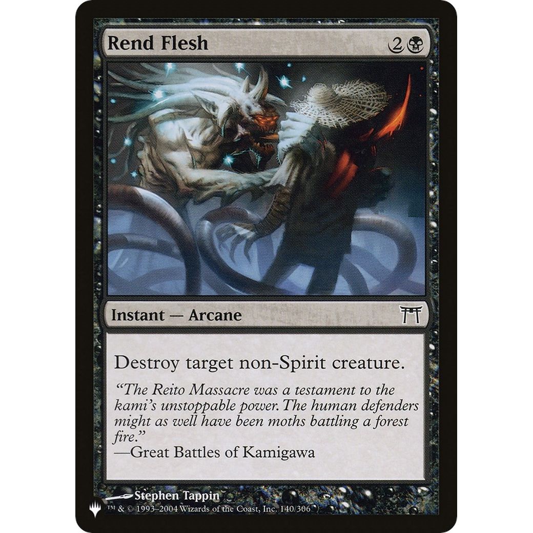Image for Rend Flesh (140/306) (LIST) - Magic: The Gathering