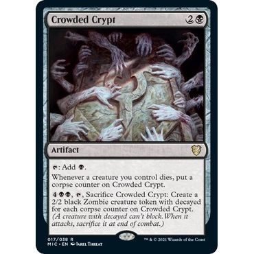 Image for Crowded Crypt (17) (MIC) - Magic: The Gathering