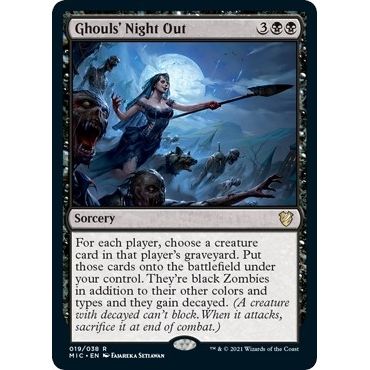 Image for Ghouls' Night Out (19) (MIC) - Magic: The Gathering