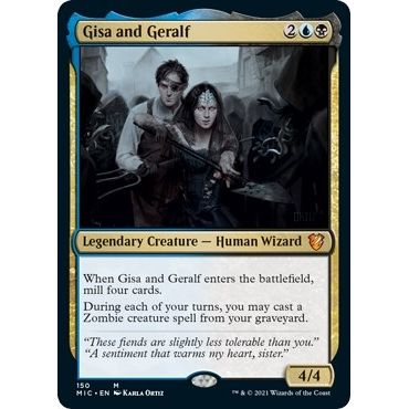 Image for Gisa and Geralf (150) (MIC) - Magic: The Gathering