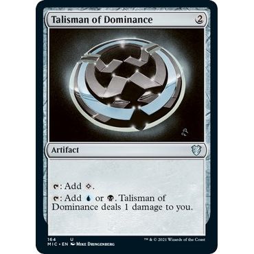 Image for Talisman of Dominance (164) (MIC) - Magic: The Gathering