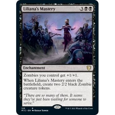 Image for Liliana's Mastery (123) (MIC) - Magic: The Gathering
