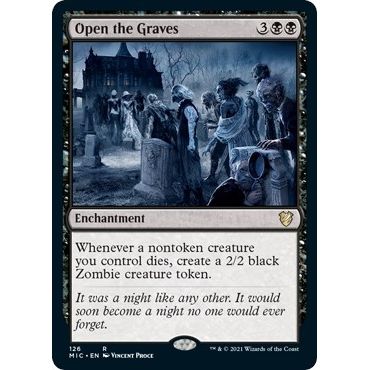 Image for Open the Graves (126) (MIC) - Magic: The Gathering