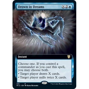 Image for Drown in Dreams (Extended Art) (51) (MIC) - Magic: The Gathering