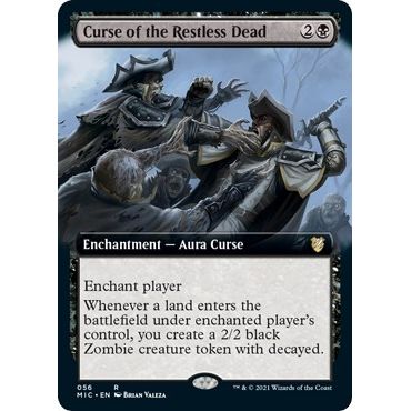 Image for Curse of the Restless Dead (Extended Art) (56) (MIC) - Magic: The Gathering