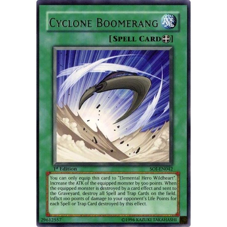 Image for Cyclone Boomerang (SOI-EN042) (SOI) - YuGiOh