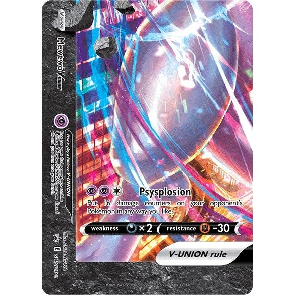 Image for Mewtwo V-UNION - SWSH161 (SWSH161) (SWSD) - Pokemon