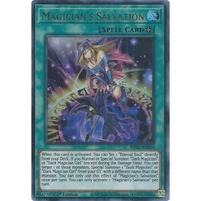 Image for Magician's Salvation (MP21-EN256) (MP21) - YuGiOh