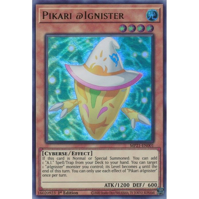 Image for Pikari @Ignister (MP21-EN001) (MP21) - YuGiOh