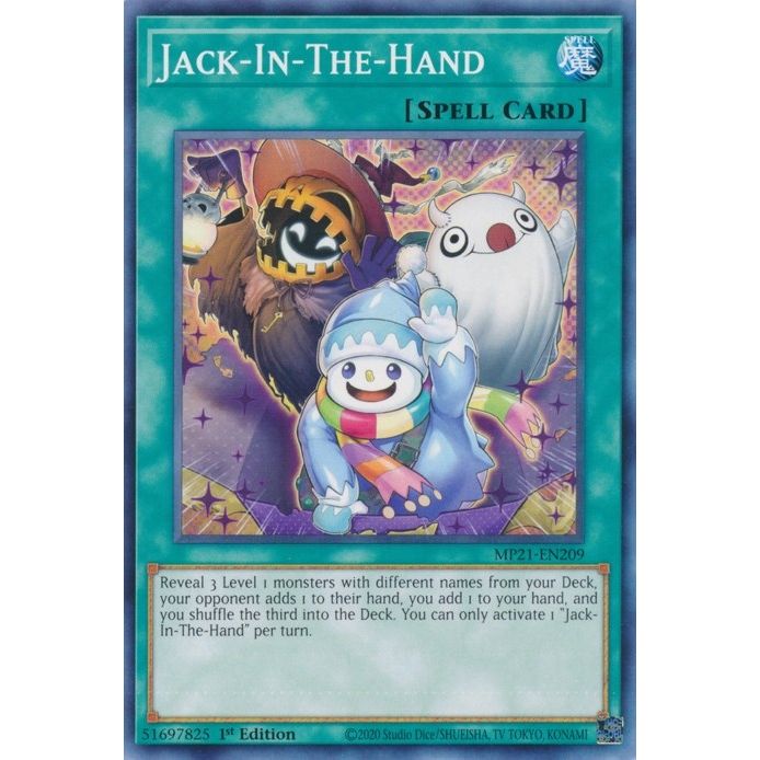 Image for Jack-In-The-Hand (MP21-EN209) (MP21) - YuGiOh