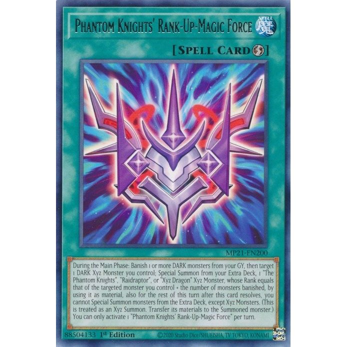 Image for Phantom Knights' Rank-Up-Magic Force (MP21-EN200) (MP21) - YuGiOh