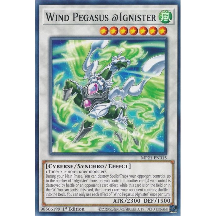 Image for Wind Pegasus @Ignister (MP21-EN015) (MP21) - YuGiOh