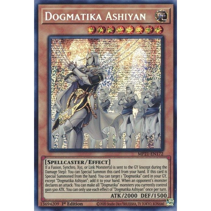Image for Dogmatika Ashiyan (MP21-EN172) (MP21) - YuGiOh