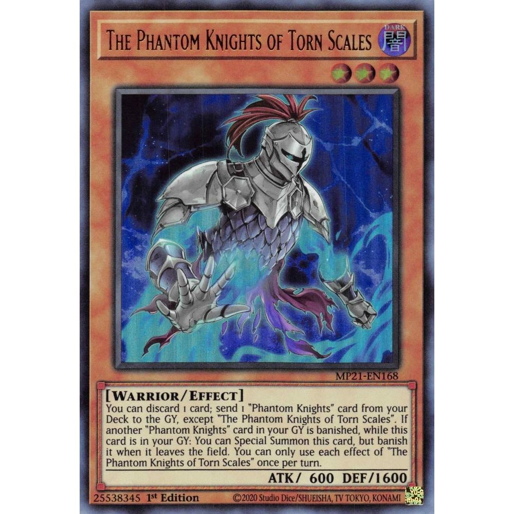 Image for The Phantom Knights of Torn Scales (MP21-EN168) (MP21) - YuGiOh