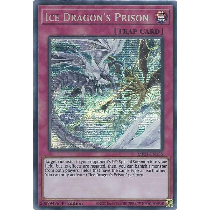 Image for Ice Dragon's Prison (MP21-EN155) (MP21) - YuGiOh