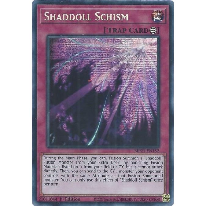 Image for Shaddoll Schism (MP21-EN152) (MP21) - YuGiOh