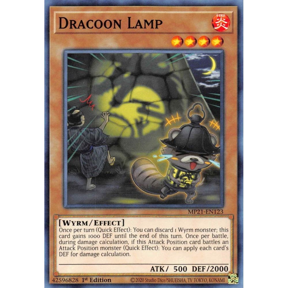 Image for Dracoon Lamp (MP21-EN123) (MP21) - YuGiOh