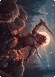 Image for Tovolar, the Midnight Scourge Art Card (06/81) (6) - Magic: The Gathering