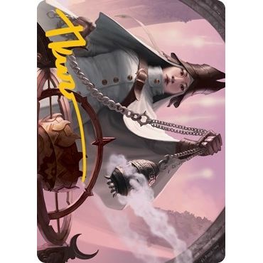Image for Celestus Sanctifier Art Card (Gold-Stamped Signature) (16) (ASMID) - Magic: The Gathering