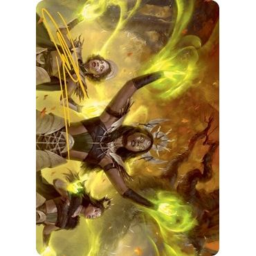 Image for Dawnhart Wardens Art Card (Gold-Stamped Signature) (57) (ASMID) - Magic: The Gathering