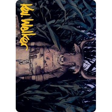 Image for Fleshtaker Art Card (Gold-Stamped Signature) (61) (ASMID) - Magic: The Gathering