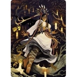 Image for Candlegrove Witch Art Card (76/81) (76) (ASMID) - Magic: The Gathering