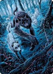 Image for Untamed Pup Art Card (77) - Magic: The Gathering