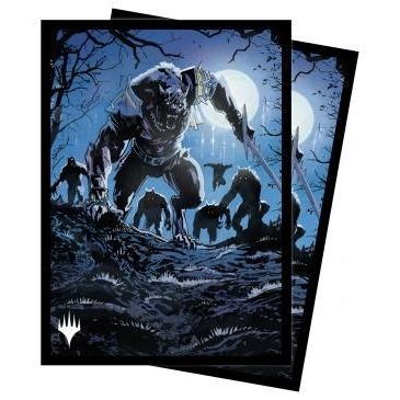 Image for Innistrad: Midnight Hunt Tovolar, the Midnight Scourge (V5) Standard Deck Protector sleeves for Magic (100-Pack) - Card Sleeves