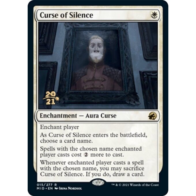 Image for Curse of Silence (15) (PRE) - Magic: The Gathering