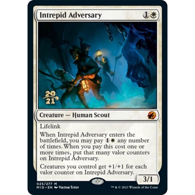 Image for Intrepid Adversary (25) (PRE) - Magic: The Gathering