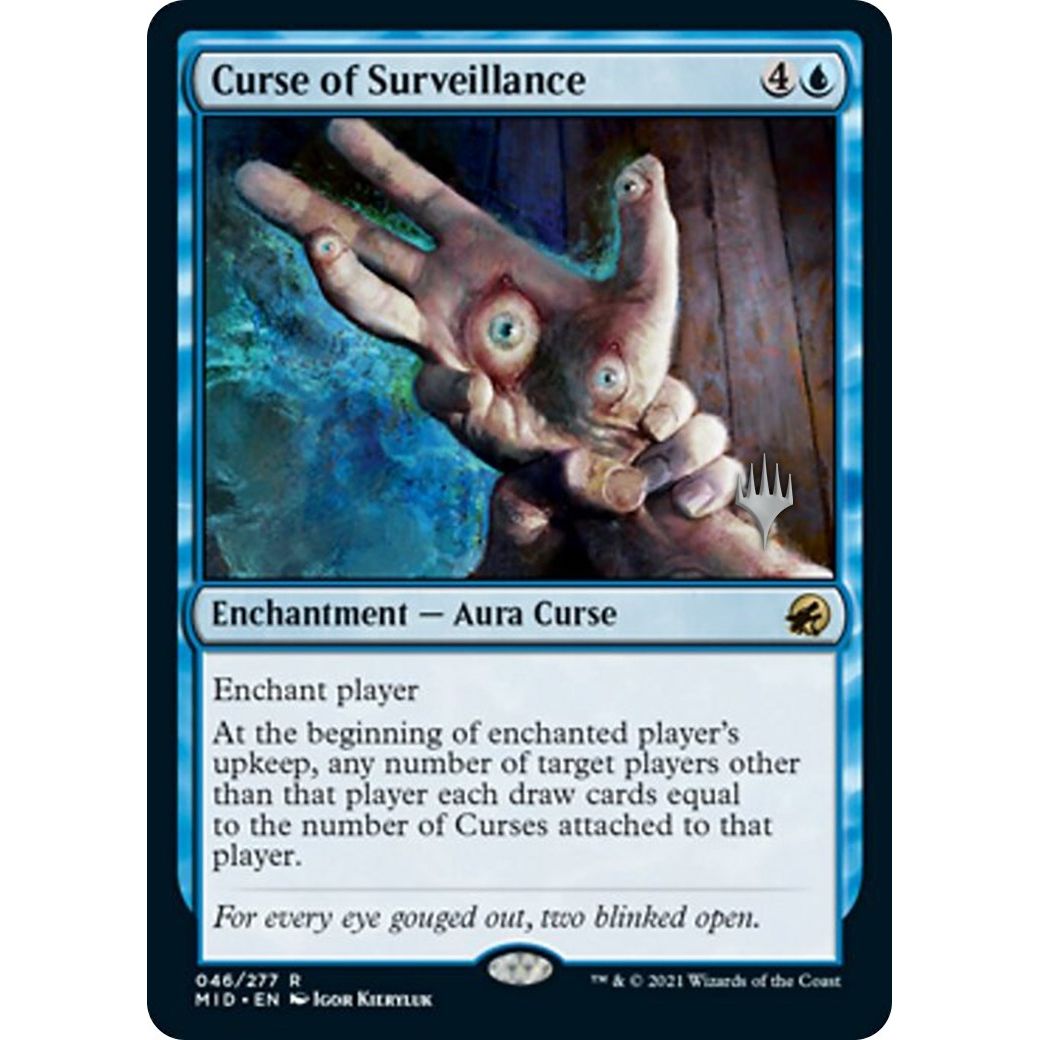 Image for Curse of Surveillance (46) (PPMID) - Magic: The Gathering