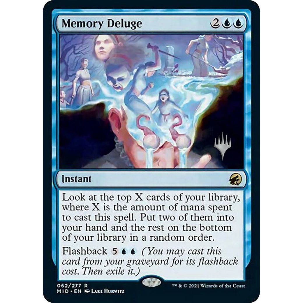 Image for Memory Deluge (62) (PPMID) - Magic: The Gathering