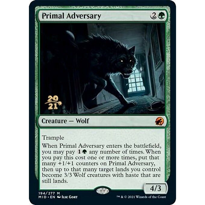 Image for Primal Adversary (194) (PRE) - Magic: The Gathering