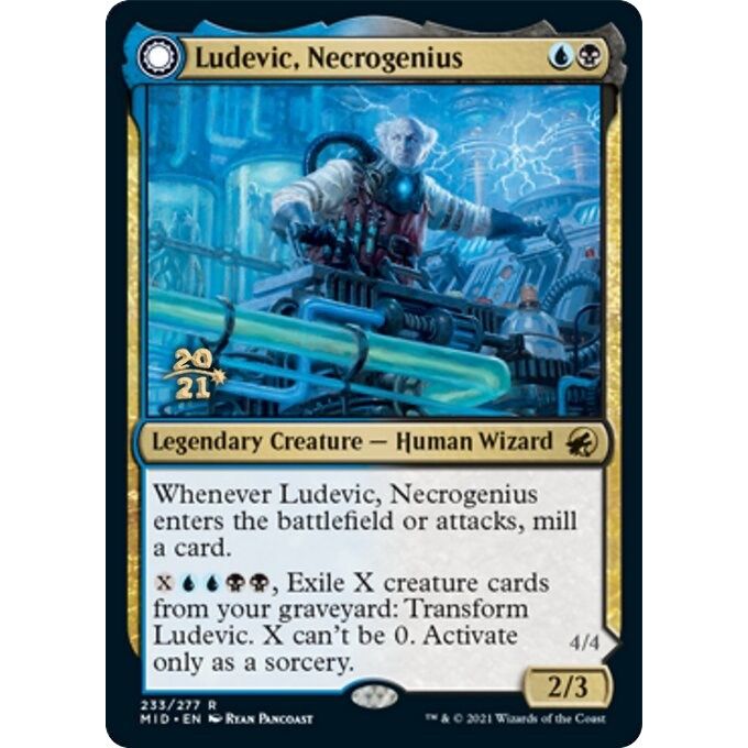 Image for Ludevic, Necrogenius (233) (PRE) - Magic: The Gathering