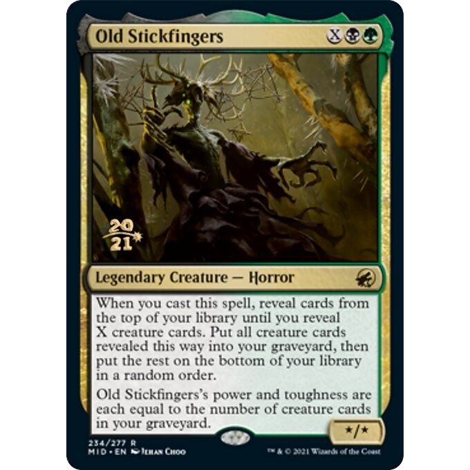 Image for Old Stickfingers (234) (PRE) - Magic: The Gathering