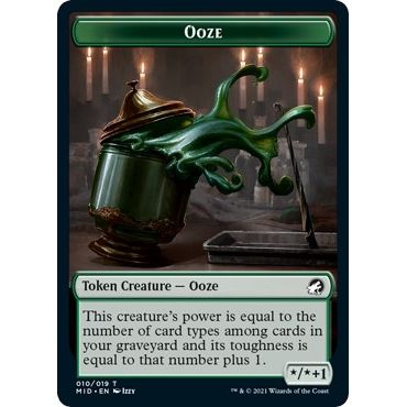 Image for Ooze Token (10) (MID) - Magic: The Gathering