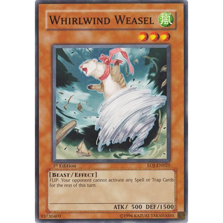Image for Whirlwind Weasel (EOJ-EN025) (EOJ) - YuGiOh