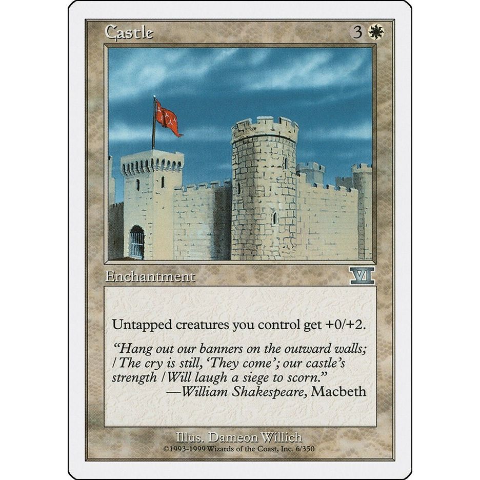 Image for Castle (6) (6ED) - Magic: The Gathering