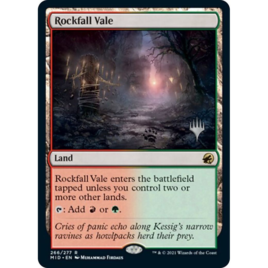 Image for Rockfall Vale (266) (PPMID) - Magic: The Gathering