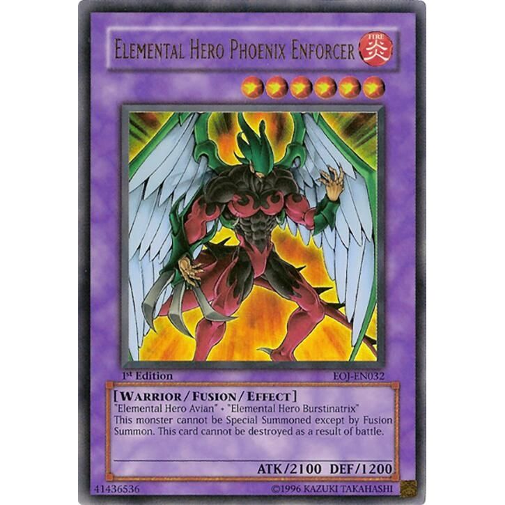Image for Elemental Hero Phoenix Enforcer (EOJ-EN032) (EOJ) - YuGiOh