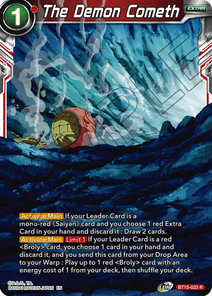 Image for The Demon Cometh (BT15-023) (DBS-B15) - Dragon Ball Super: Masters