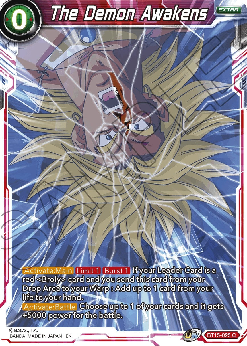 Image for The Demon Awakens (BT15-025) (DBS-B15) - Dragon Ball Super: Masters