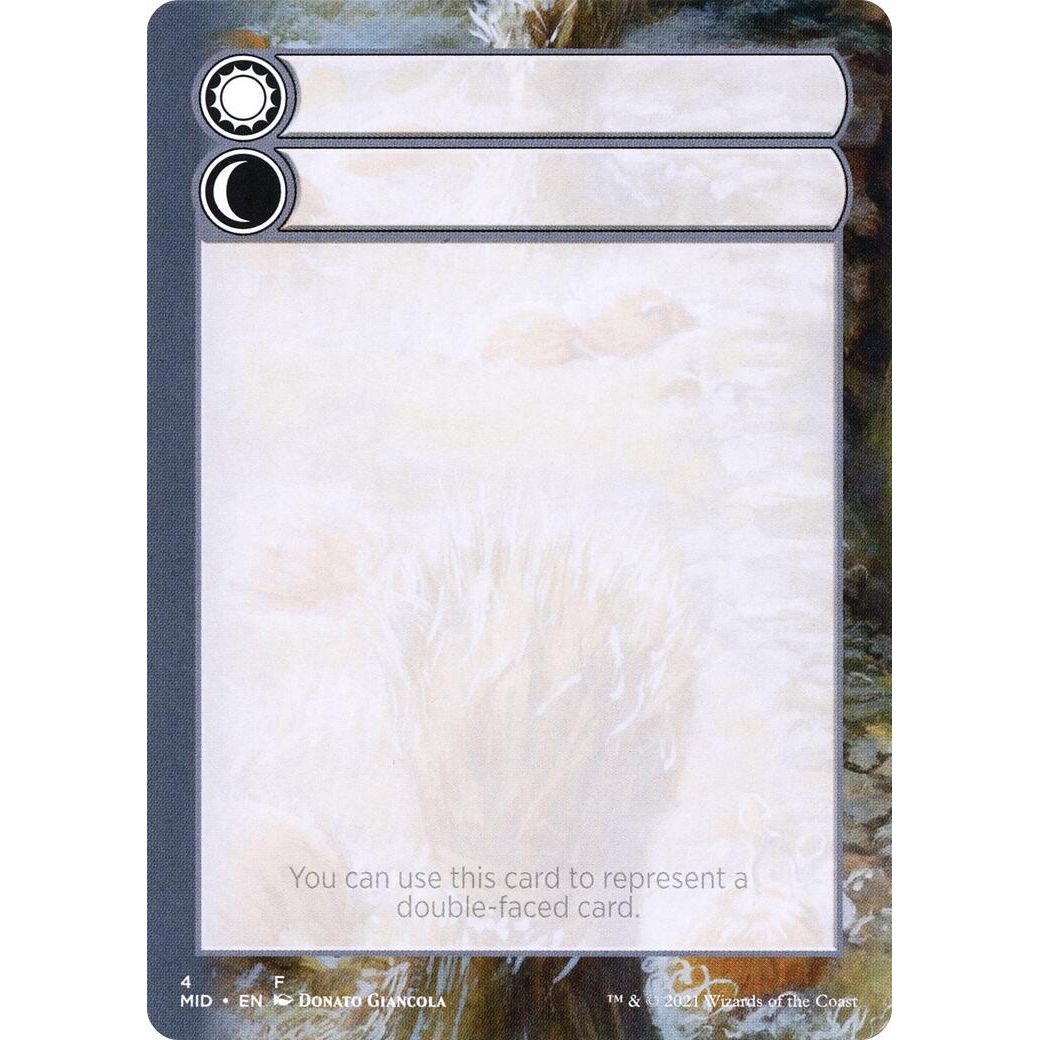 Image for Helper Card (4) (MID) - Magic: The Gathering