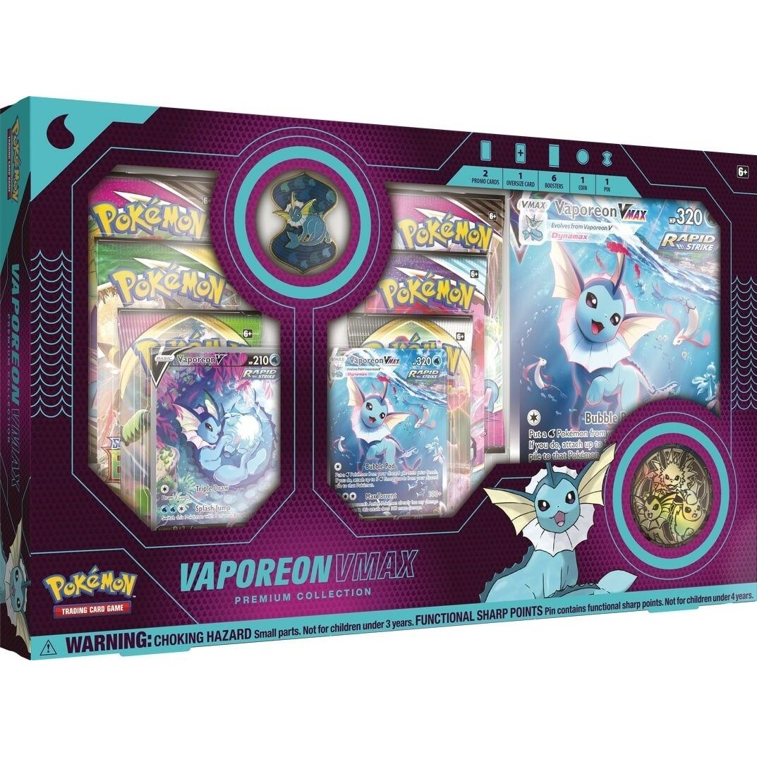 Image for Vaporeon VMAX Premium Collection - Pokemon