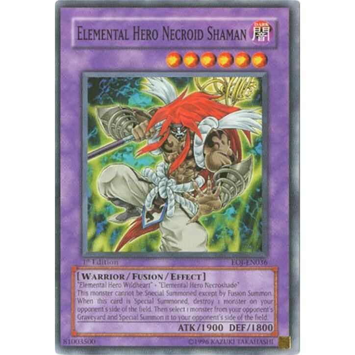Image for Elemental Hero Necroid Shaman (EOJ-EN036) (EOJ) - YuGiOh