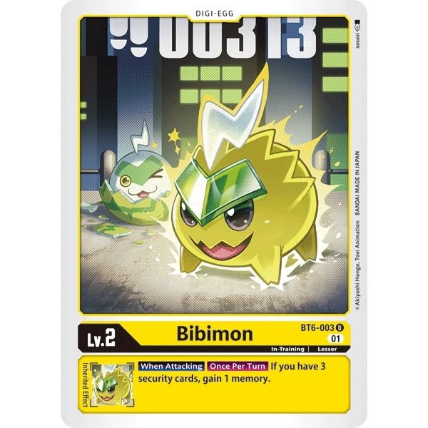 Image for Bibimon (BT6-003 U) (BT06) - Digimon Card Game