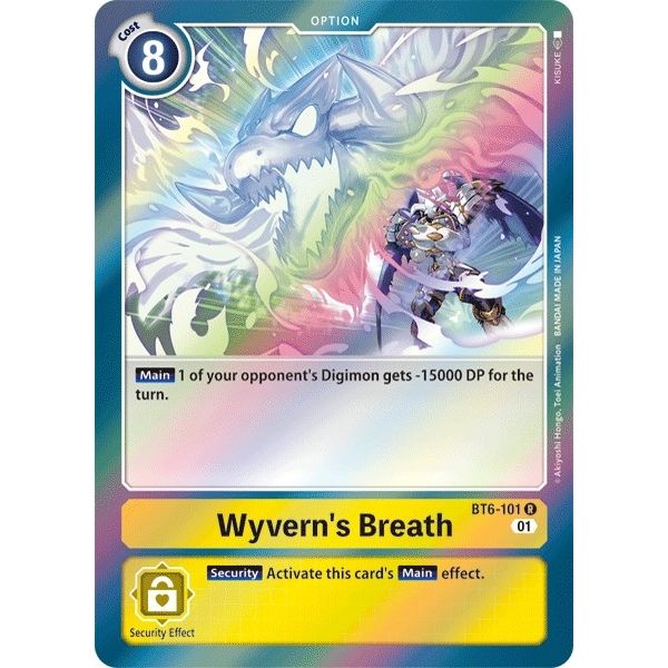 Image for Wyvern's Breath (BT6-101 R) (BT06) - Digimon Card Game