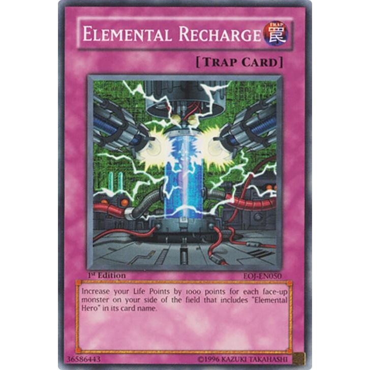 Image for Elemental Recharge (EOJ-EN050) (EOJ) - YuGiOh