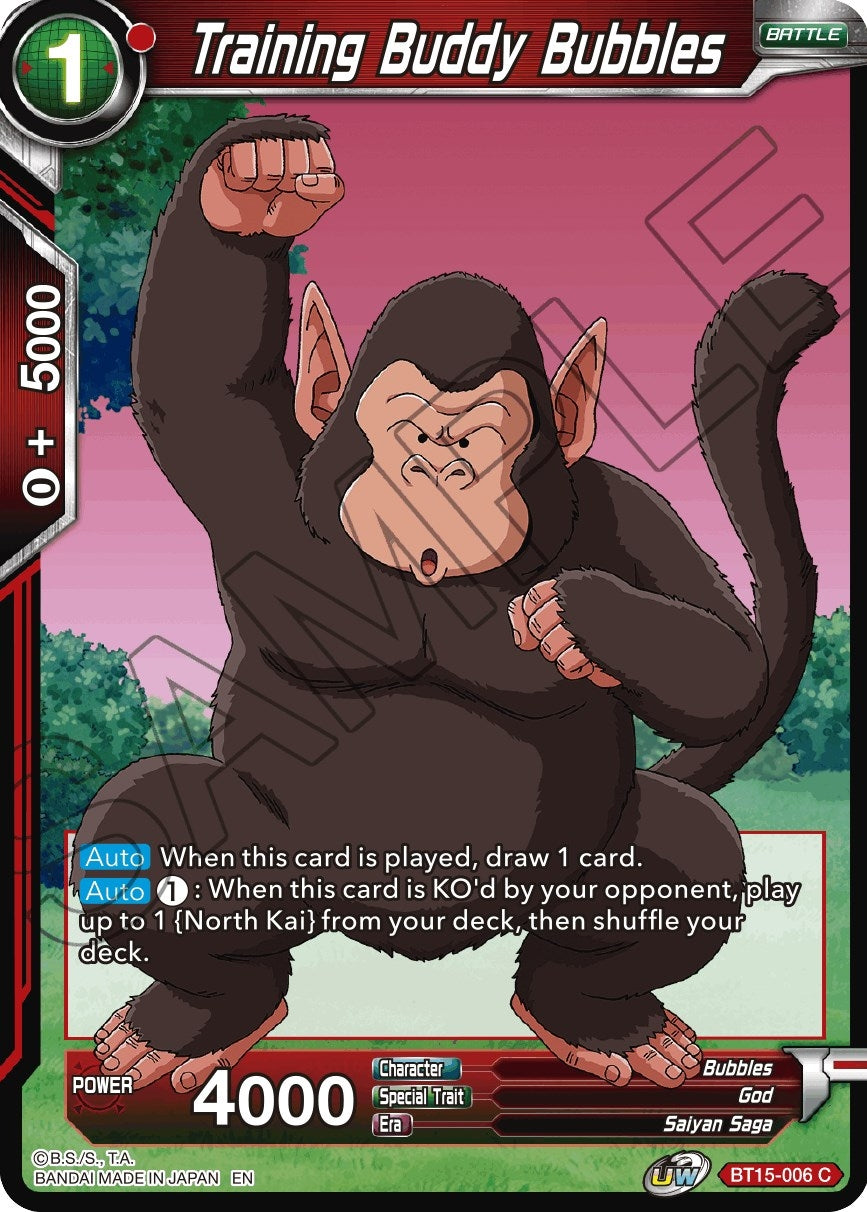 Image for Training Buddy Bubbles (BT15-006) (DBS-B15) - Dragon Ball Super: Masters