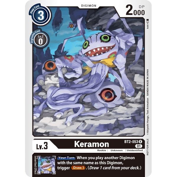 Image for Keramon - BT2-053 (Tamer Party Vol. 3 Promo) (BT2-053 R) (BT01-03A) - Digimon Card Game